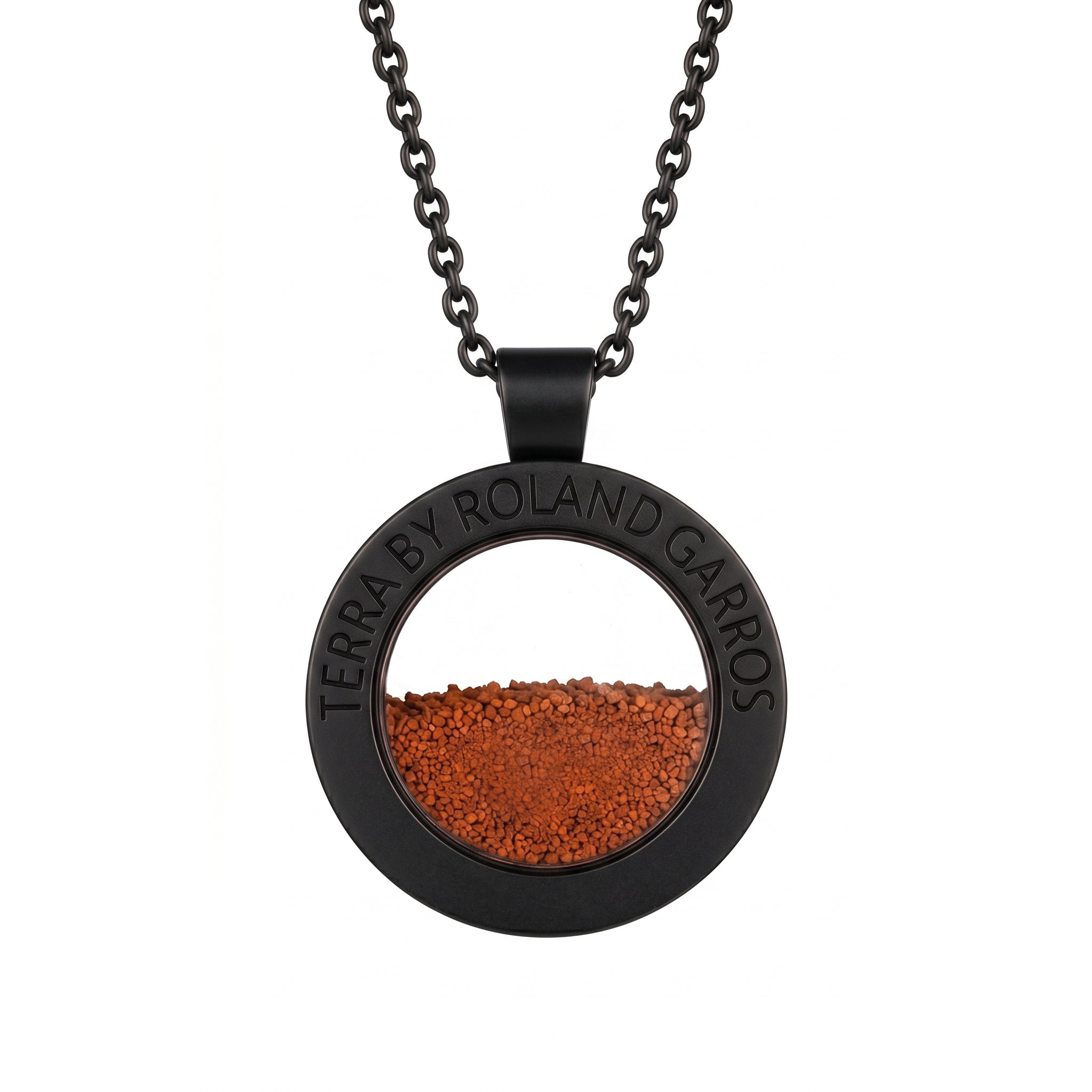 TERRA by Roland Garros - ACCESS - Acier noir mat - Simple - Grand - 31mm